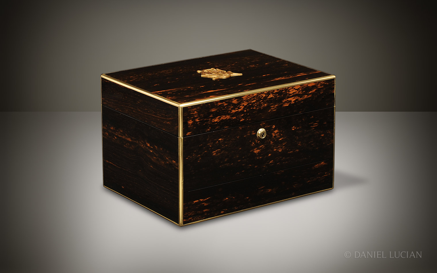 Coromandel Antique Jewellery Box by Howell, James & Co