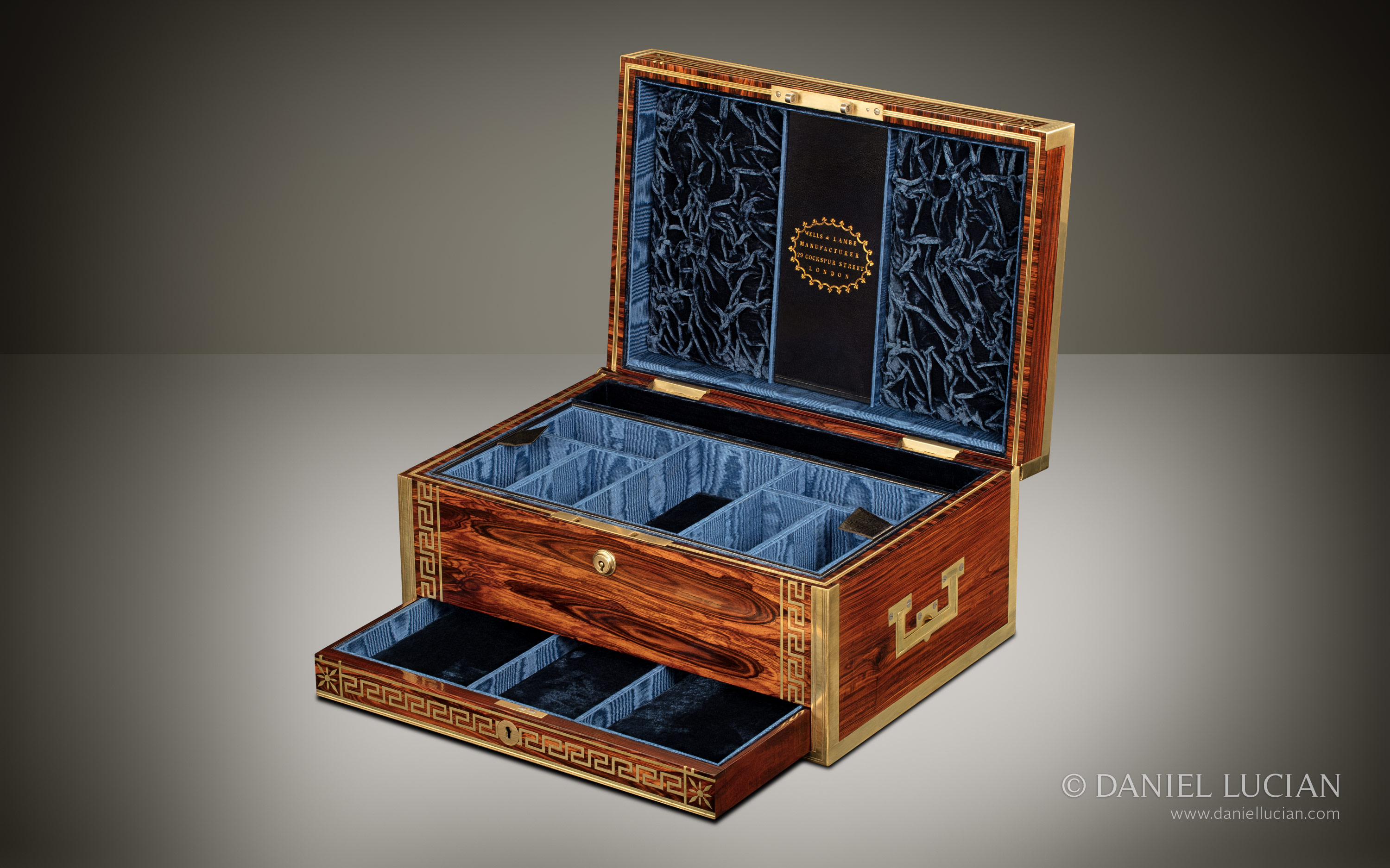 Daniel Lucian | DL250 - Antique Jewellery Box in Kingwood, by