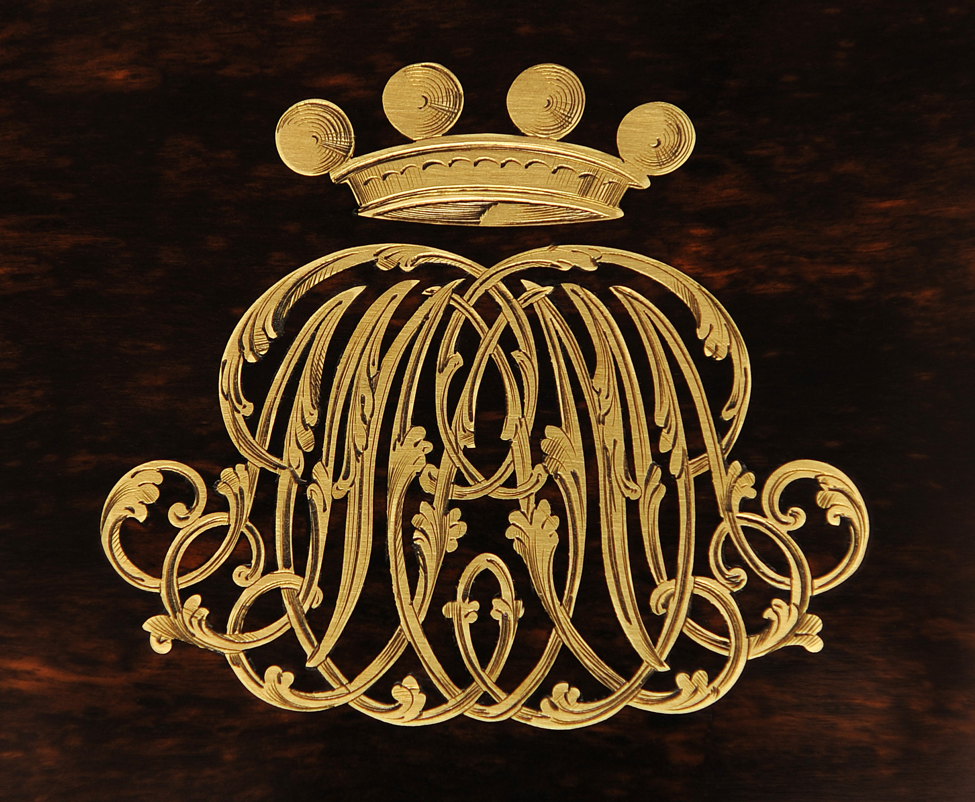 A baron or baroness' coronet.