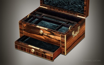 Daniel Lucian | DL243 - Antique Jewellery Box in Calamander with Secret ...