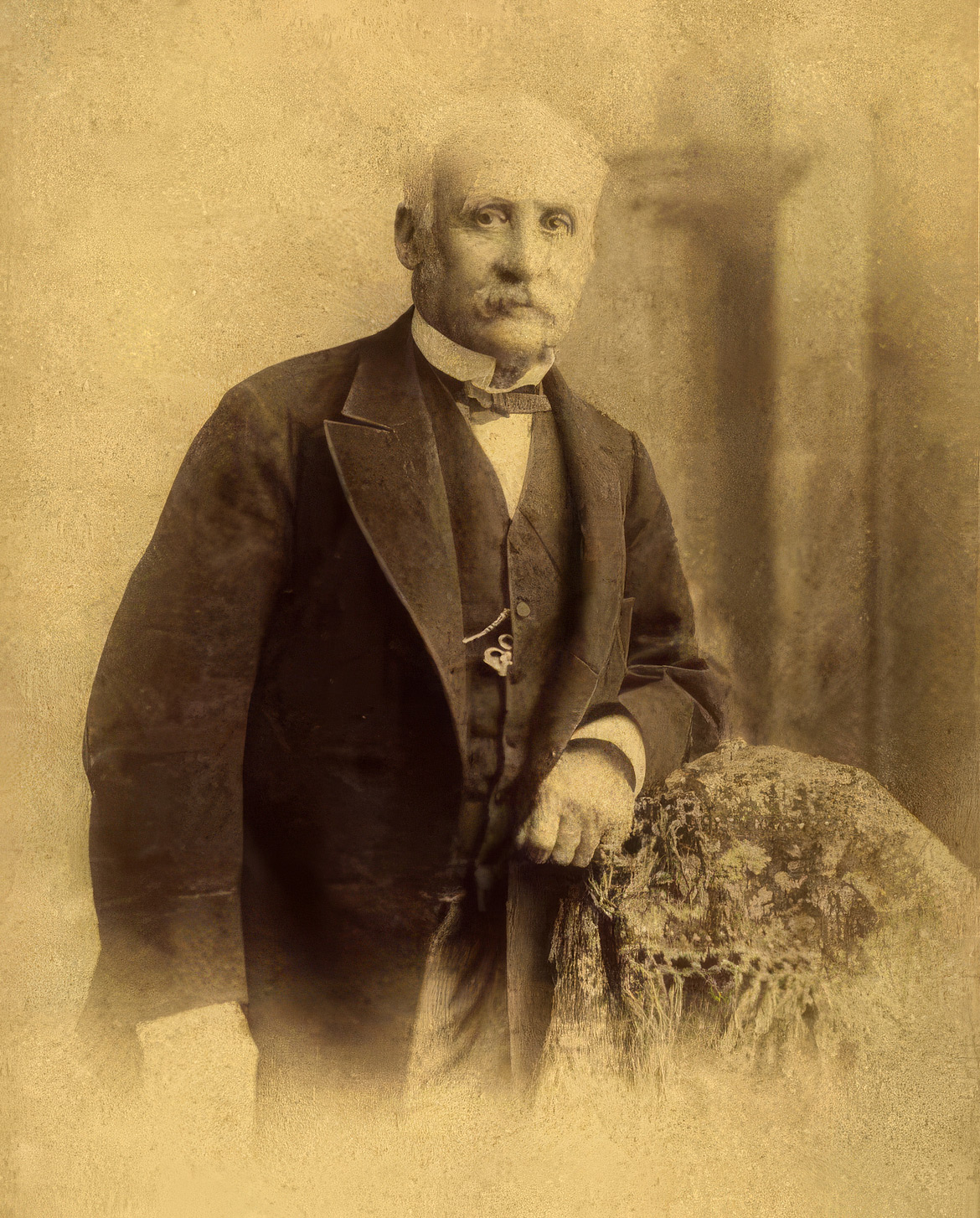 Portrait photograph of Joseph Toulmin, c. 1890.